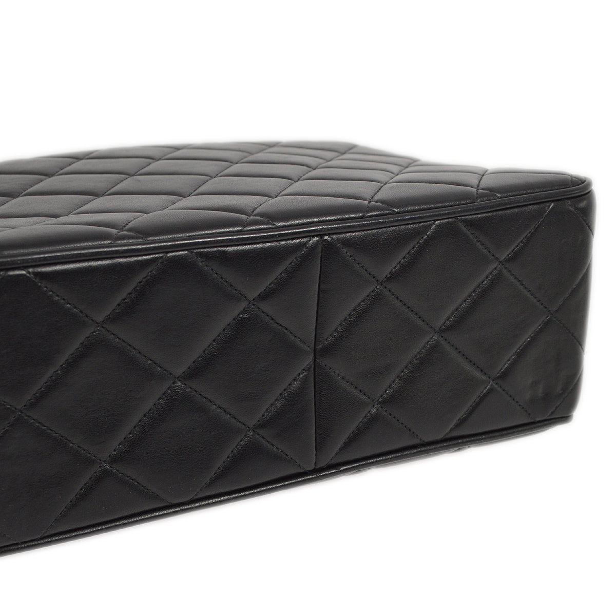 Chanel Flap Lambskin Black Shoulder Bag Style 3