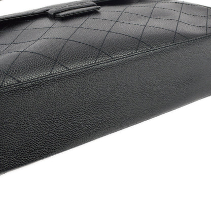 Chanel Caviar Black Shoulder Bag Style 6