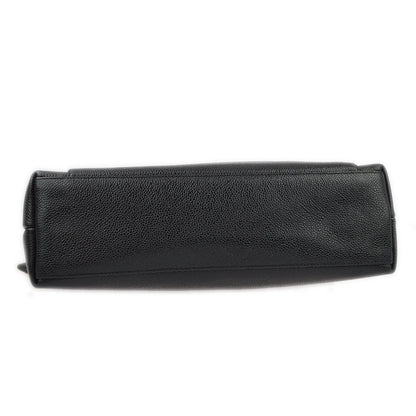 Chanel Caviar Black Chain Tote