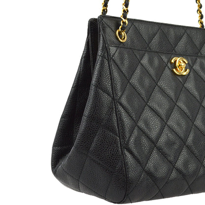 Chanel Caviar Black Shoulder Bag Style 5