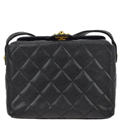 Chanel Caviar Black Shoulder Bag Style 7