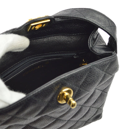 Chanel Caviar Black Shoulder Bag Style 7