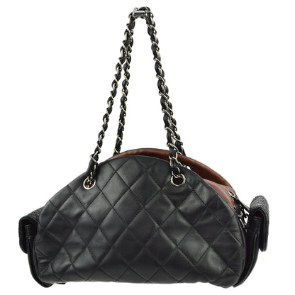 Chanel Lambskin Black Shoulder Bag Style 2