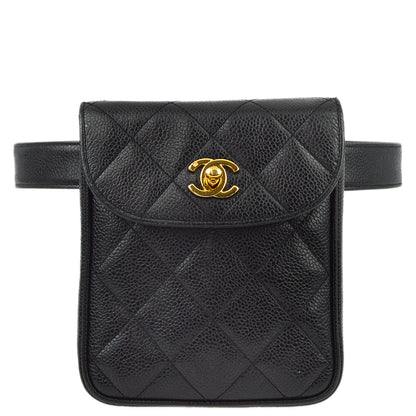 Chanel Caviar Black Luxury Handbag