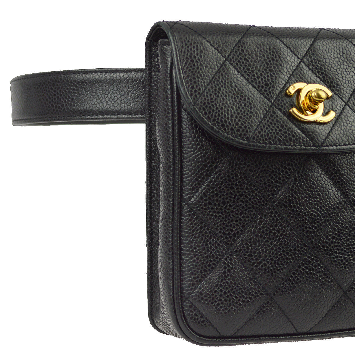 Chanel Caviar Black Luxury Handbag