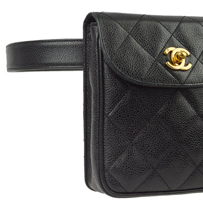Chanel Caviar Black Luxury Handbag