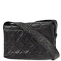 Chanel Black Lambskin Turnlock Shoulder Bag