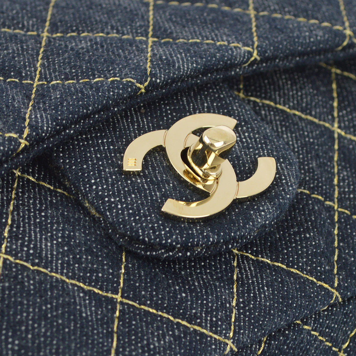 Chanel Blue Chain Shoulder Bag