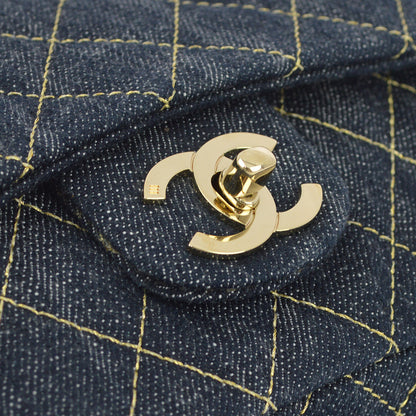 Chanel Blue Chain Shoulder Bag