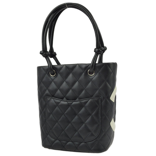Chanel Cambon Calfskin Black Tote Style 5