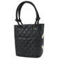 Chanel Cambon Calfskin Black Tote Style 5