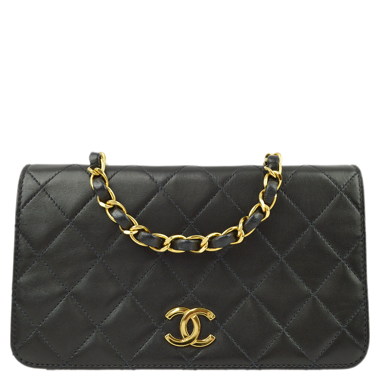 Chanel Flap Mini Lambskin Black Shoulder Bag
