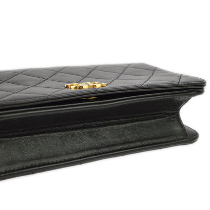 Chanel Flap Mini Lambskin Black Shoulder Bag
