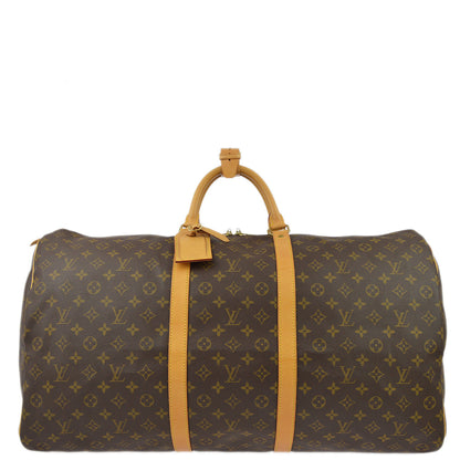 Louis Vuitton 1996 Monogram Keepall 60 Duffle Handbag M41422