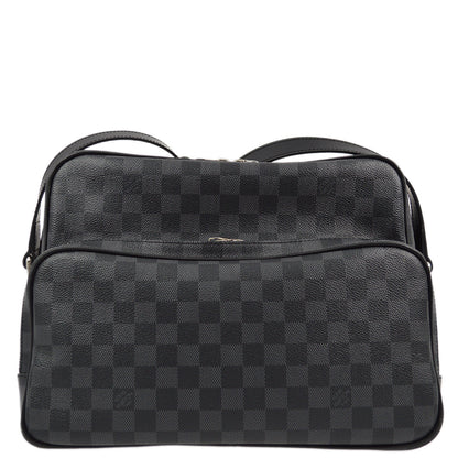 Louis Vuitton 2008 Damier Graphite Io Shoulder Bag N45252