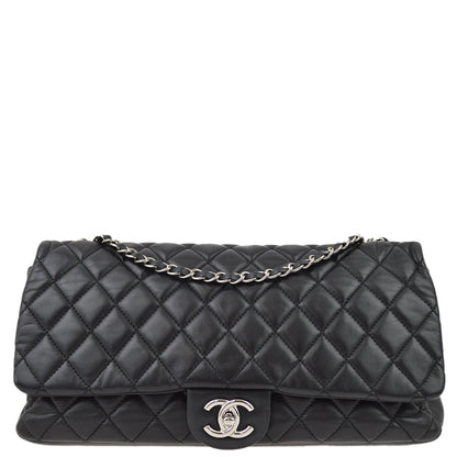 Chanel Flap Lambskin Black Shoulder Bag