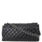 Chanel Flap Lambskin Black Shoulder Bag