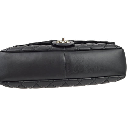 Chanel Flap Lambskin Black Shoulder Bag