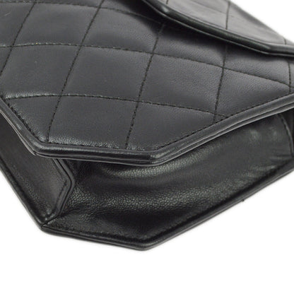 Chanel Lambskin Black Chain Shoulder Bag Style 4