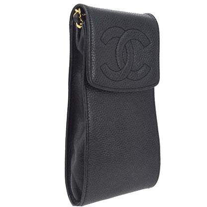 Chanel Caviar Black Chain Shoulder Bag