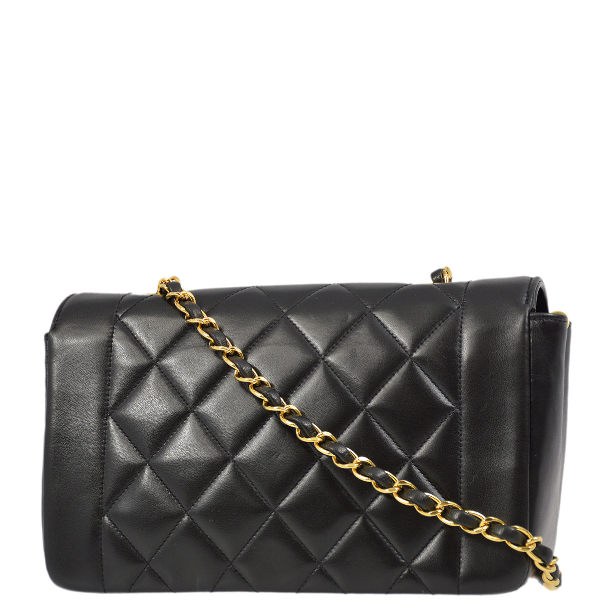 Chanel Small Lambskin Black Shoulder Bag