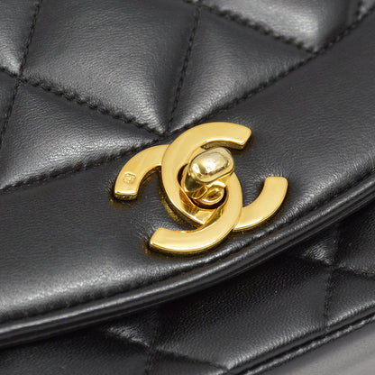 Chanel Small Lambskin Black Shoulder Bag