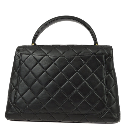 Chanel Kelly Lambskin Black Handbag