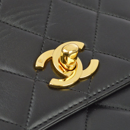 Chanel Kelly Lambskin Black Handbag