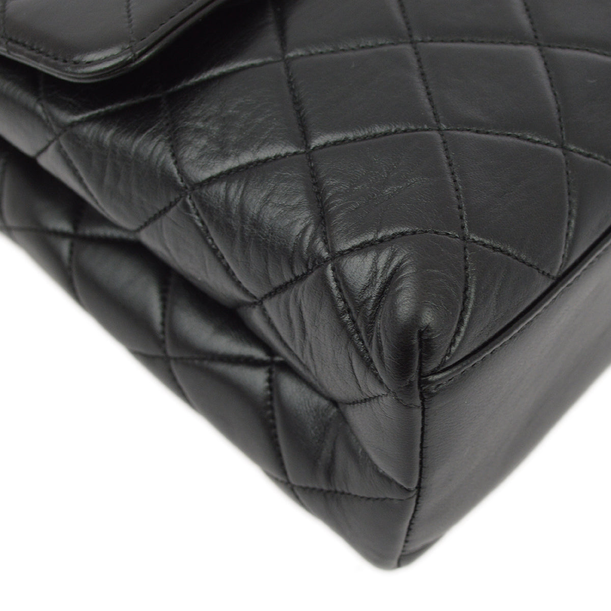 Chanel Kelly Lambskin Black Handbag