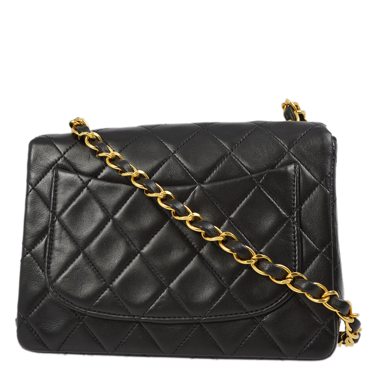 Chanel Flap Mini Classic Lambskin Black Shoulder Bag Style