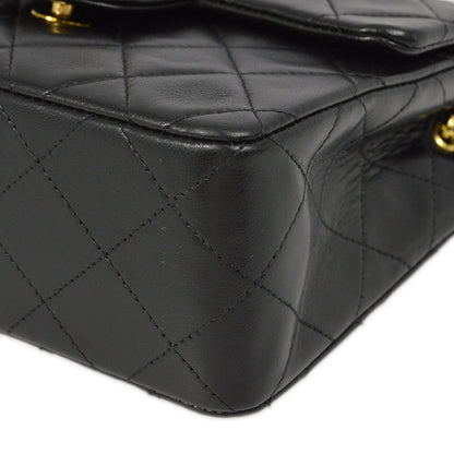 Chanel Flap Mini Classic Lambskin Black Shoulder Bag Style