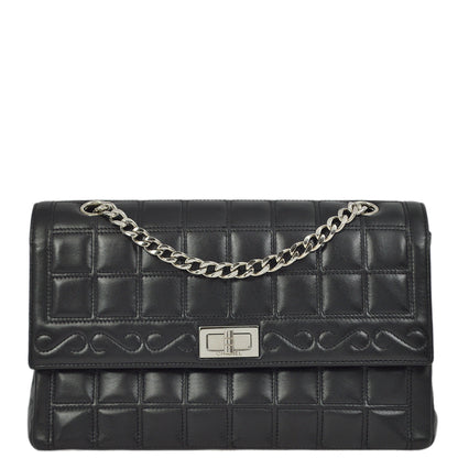 Chanel Lambskin Black Shoulder Bag