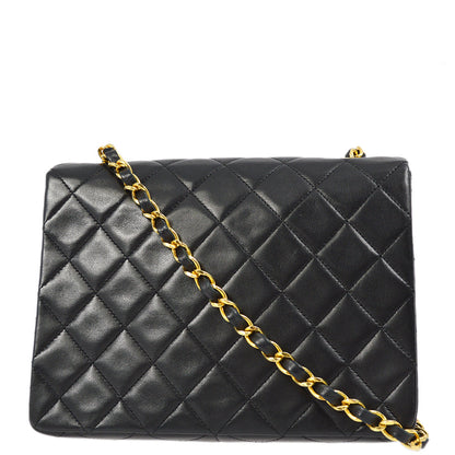 Chanel Flap Classic Lambskin Black Shoulder Bag