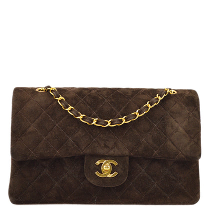 Chanel Flap Medium Classic Brown Shoulder Bag