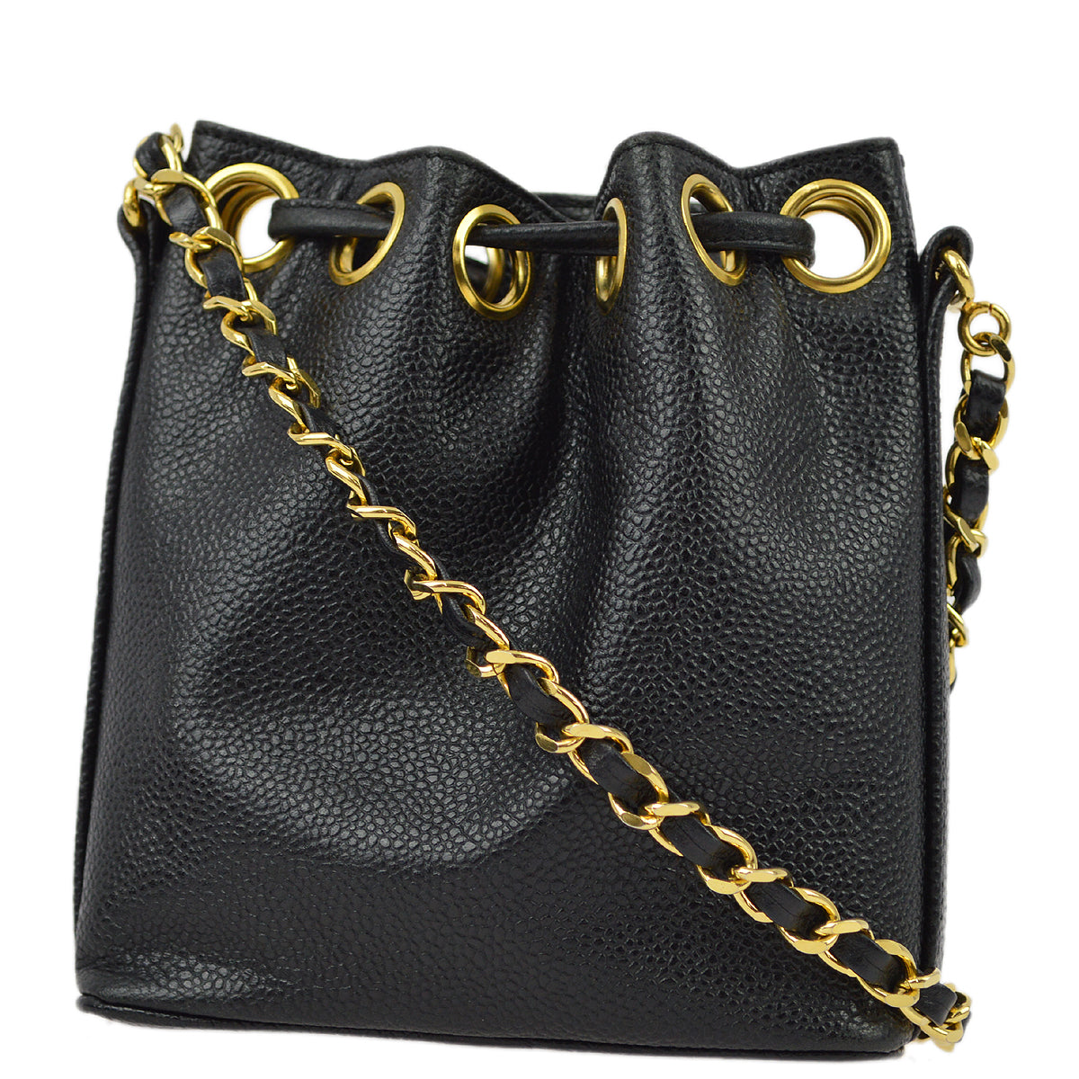 Chanel Caviar Black Shoulder Bag Style 4