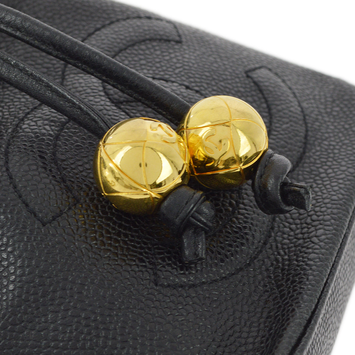 Chanel Caviar Black Shoulder Bag Style 4
