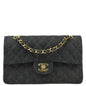 Chanel * 1997-1999 Black Small Classic Double Flap Shoulder Bag