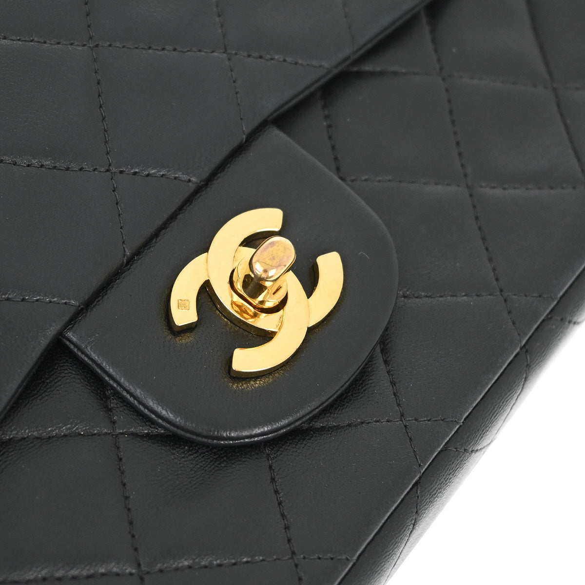 Chanel Flap Small Classic Lambskin Black Shoulder Bag Style 3