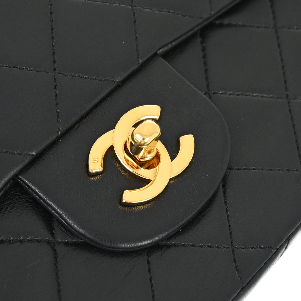 Chanel Flap Small Classic Lambskin Black Shoulder Bag Style 5