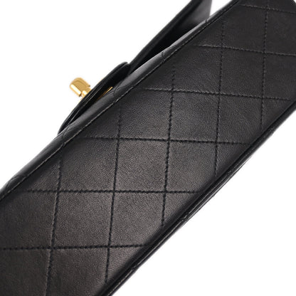 Chanel Flap Small Classic Lambskin Black Shoulder Bag Style 2