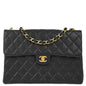 Chanel Classic Flap Caviar Black Shoulder Bag Style 2