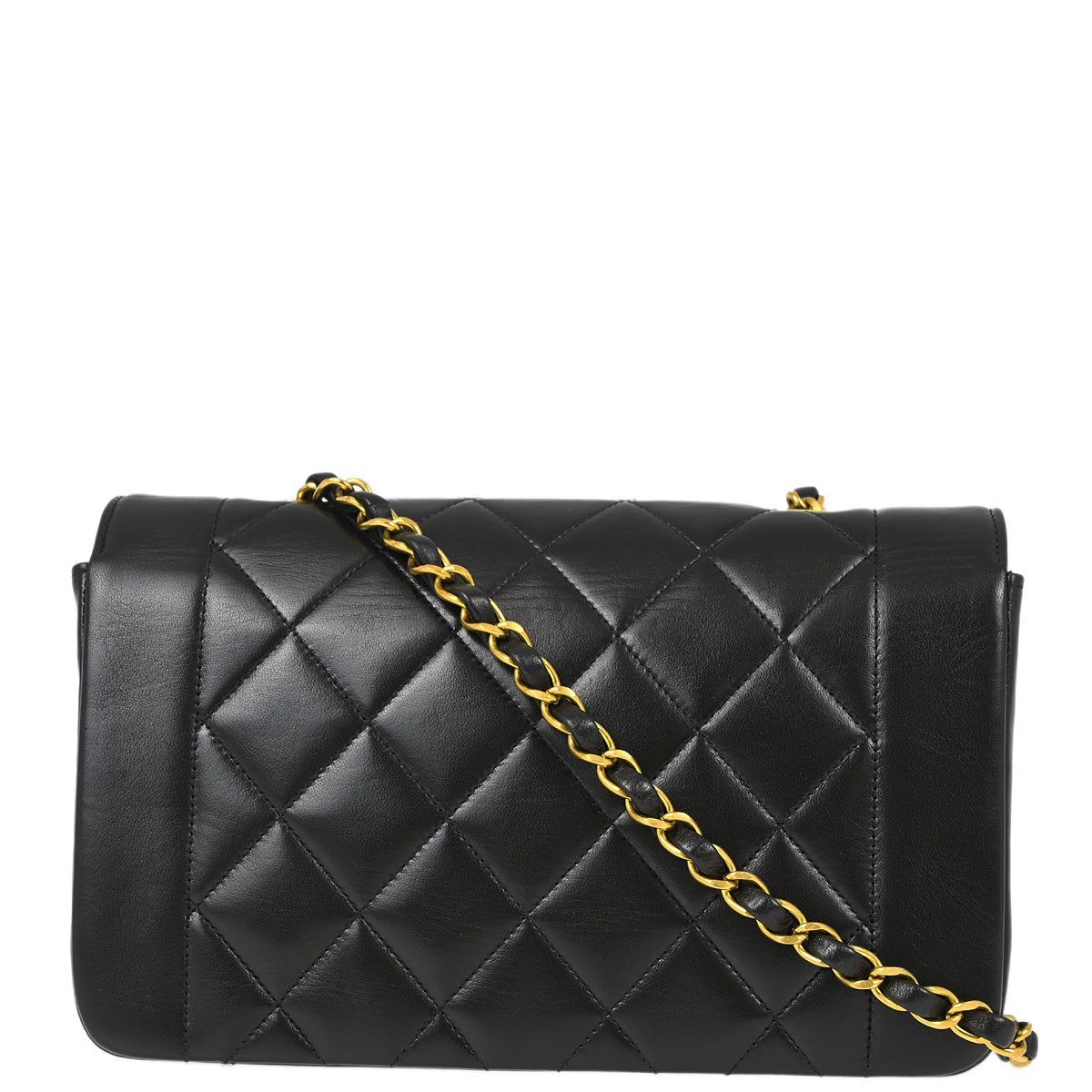 Chanel Small Lambskin Black Shoulder Bag Style 6