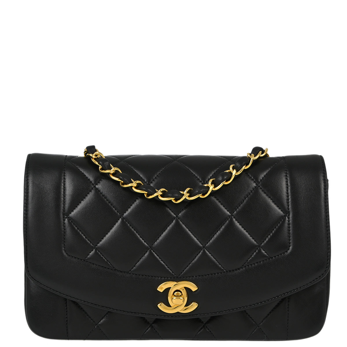 Chanel Small Lambskin Black Shoulder Bag Style 5
