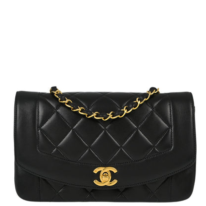 Chanel Small Lambskin Black Shoulder Bag Style 5