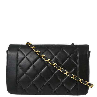 Chanel Small Lambskin Black Shoulder Bag Style 5