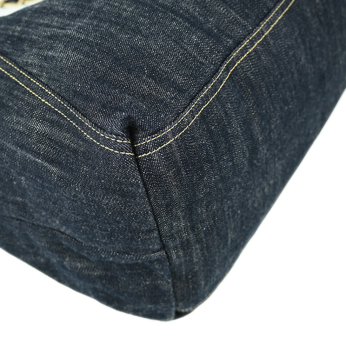 Chanel Blue Coco Cabas Tote Handbag