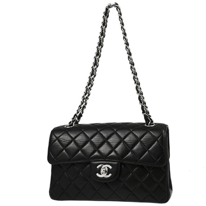 Chanel Classic Flap Lambskin Black Shoulder Bag Style