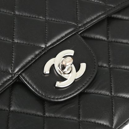 Chanel Classic Flap Lambskin Black Shoulder Bag Style