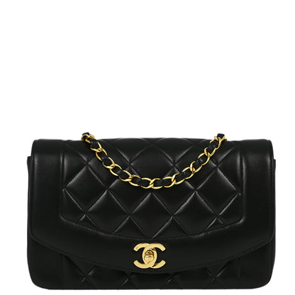 Chanel Small Lambskin Black Shoulder Bag Style 2