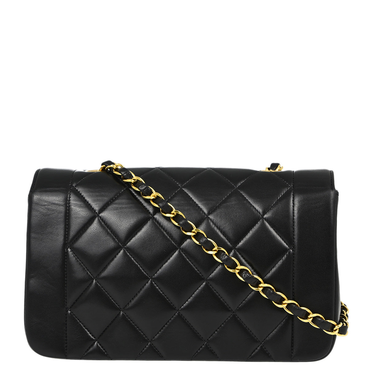 Chanel Small Lambskin Black Shoulder Bag Style 2